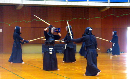 日曜稽古（有玉体育館）