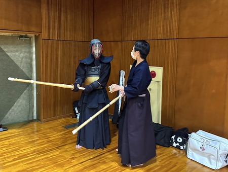 木曜稽古（有玉体育館）
