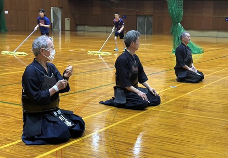 木曜稽古（有玉体育館）