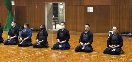 木曜稽古（有玉体育館）