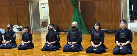 木曜稽古（有玉体育館）
