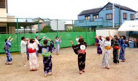 今年も、志都呂団地の　夏祭りが開催されました