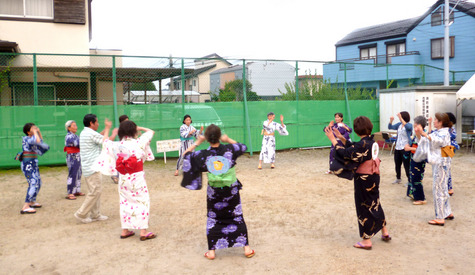 今年も、志都呂団地の　夏祭りが開催されました