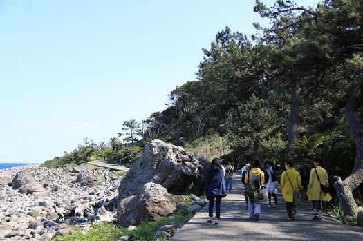 初島上陸!!