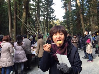 小國神社へ初詣