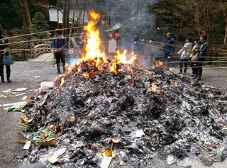 小國神社へ初詣