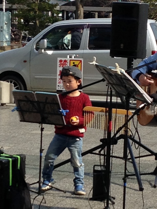 永井バンド街角ライブ