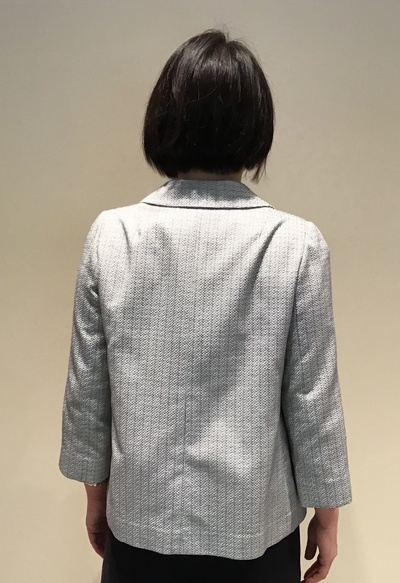 yoshieinaba「モノトーンジャガードジャケット１」
