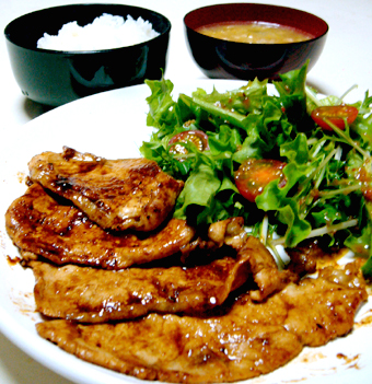 本日の食卓。