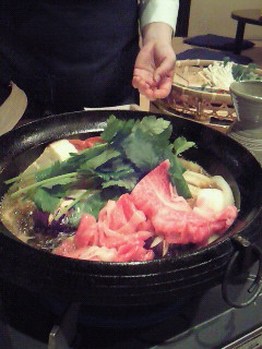 最高級のスキヤキ