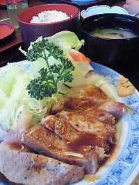 美味しいトンテキのお店 2011/12/16 09:57:53