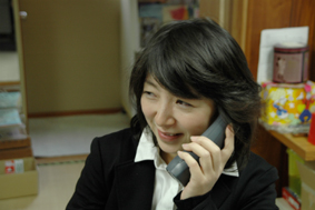 電話の練習
