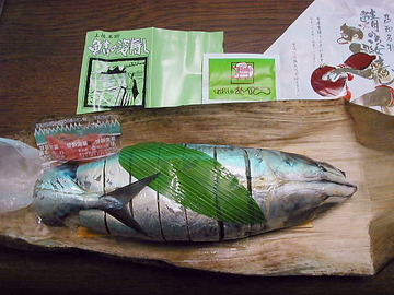 高知名物　鯖の姿寿司