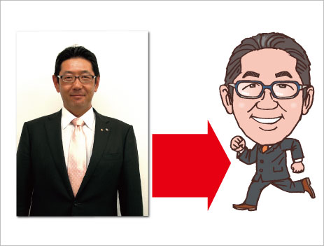そっくりな似顔絵できます