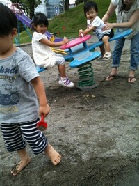公園デビュー 2011/07/22 18:46:59