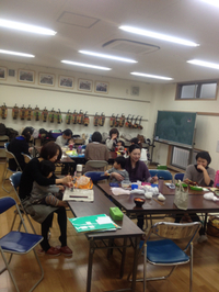 豚汁＆編み物cafe 2012/03/09 07:33:43