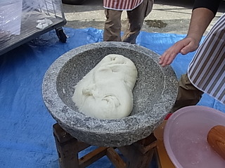 餅つき大会