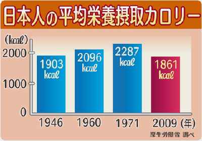 栄養摂取カロリー