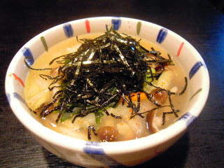 上棟式の餅でお雑煮を・・・