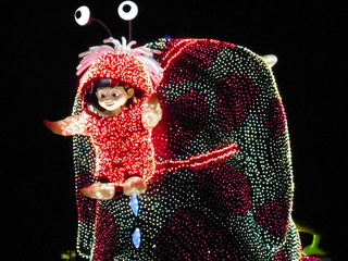 夜のディズニーランド