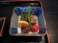 本日の昼席・ミニ会席