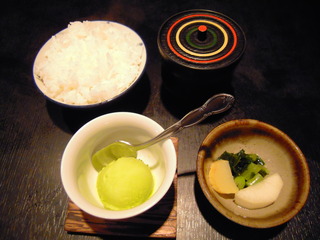 本日の昼席・ミニ会席