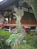 不動寺の二宮金次郎像