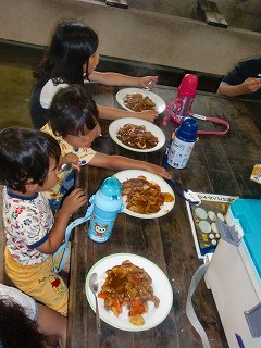 キャンプ　ＩＮ　かわな　一日目