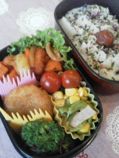 おにぎり　＆　パパ弁